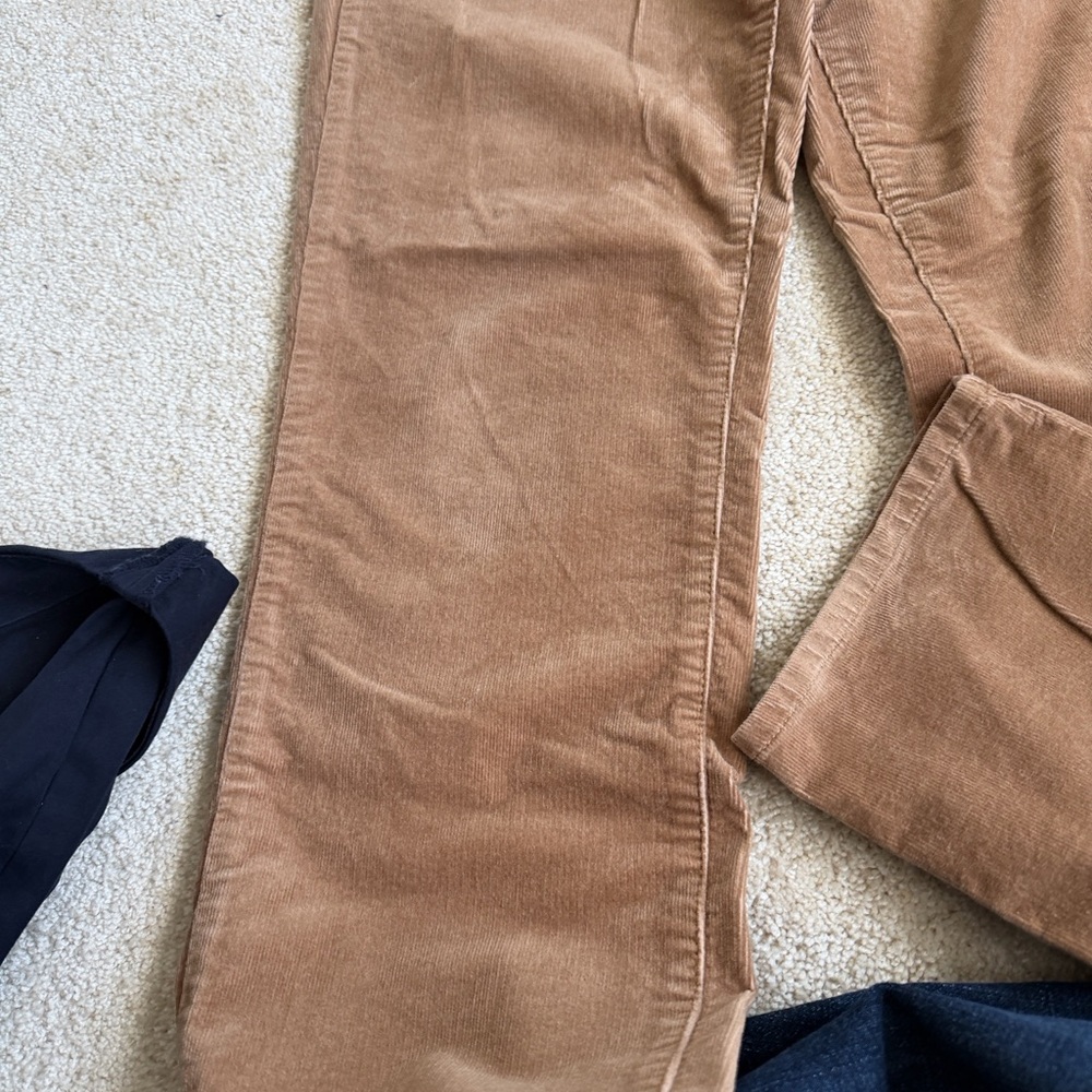 Talbots Women’s Corduroy Light Brown Pants - Picture 3 of 7